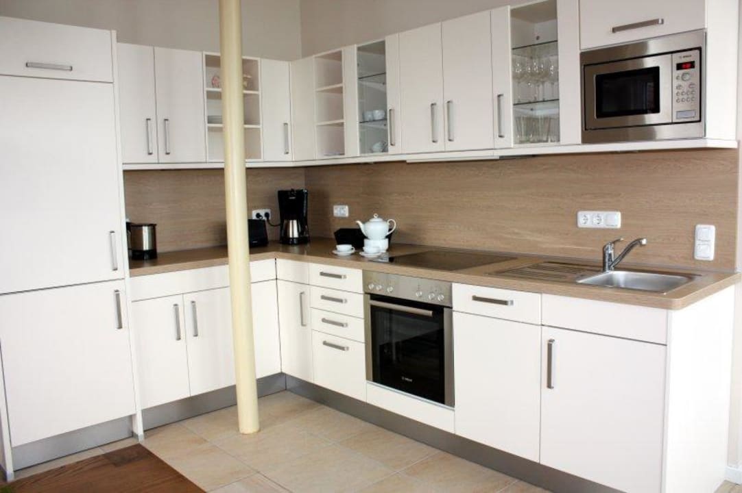 App. Backbord: Genießerküche, Wohnküche Well-feeling-Appartements BadeWerk
