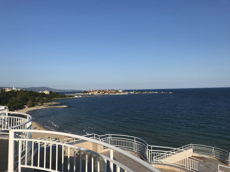 Ausblick Hotel Bilyana Beach