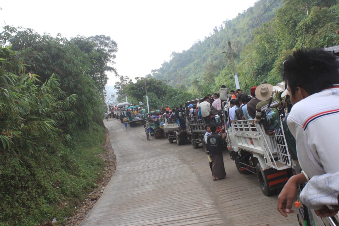 Auffahrt ca. 45 Min zum Berghotel Mountain Top Hotel