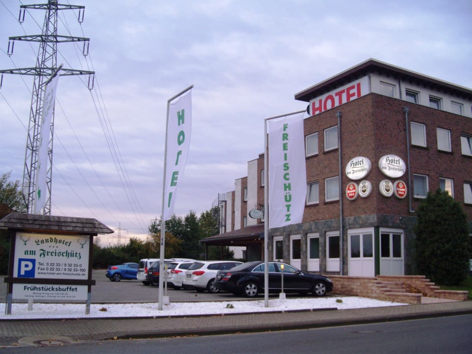 Hotel und Parkplatz Hotel am Freischütz