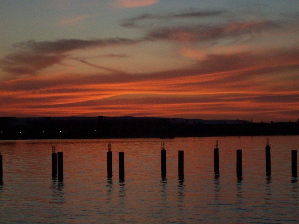 Sonnenuntergang aom Festival-Beach Riviera Aqua Park Resort