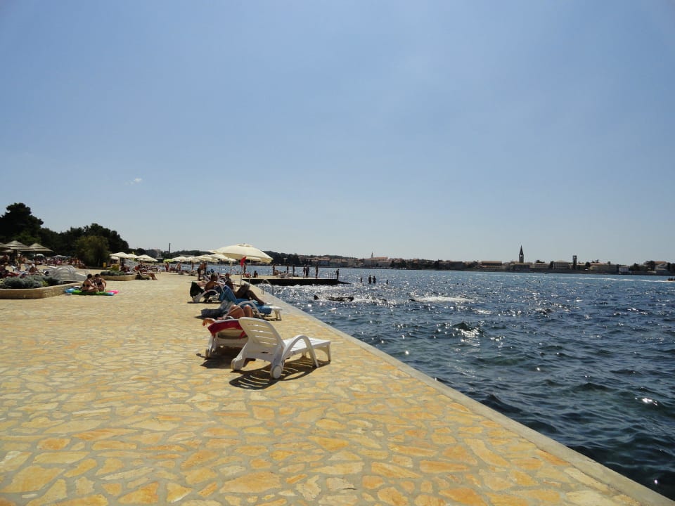 Strandbereich Valamar Parentino Hotel