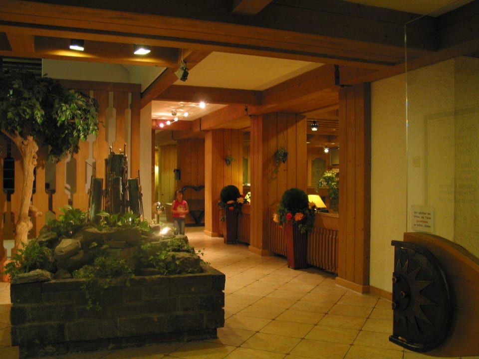 Eingangsbereich DIE GAMS Hotel - Restaurant