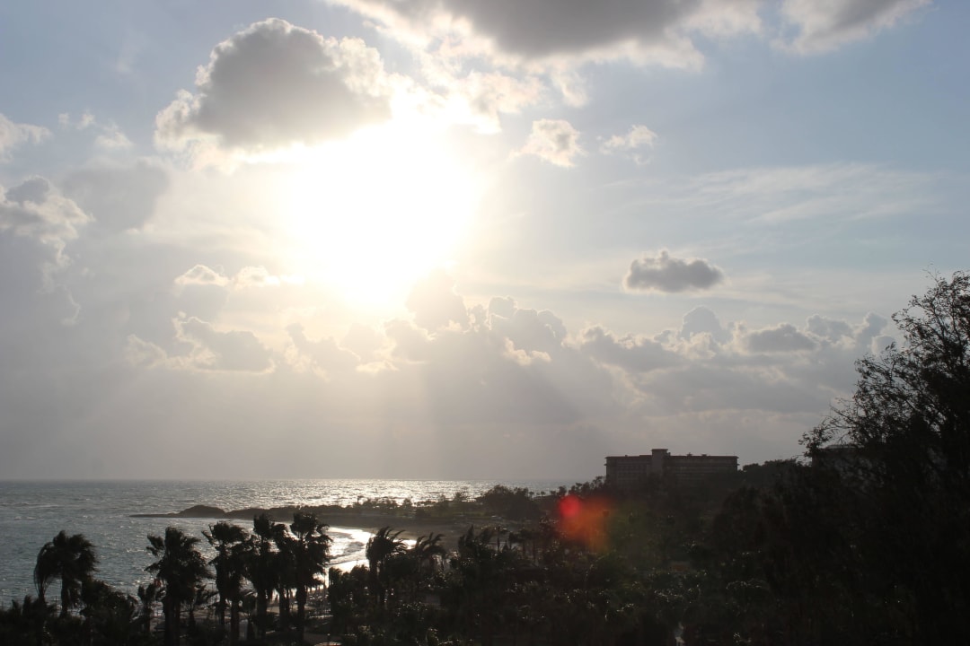 Blick vom Balkon Wyndham Garden Lara