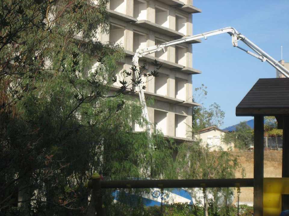 Betonpumpe Hotel Gardenia Beach