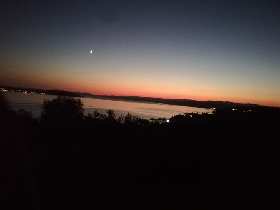 Ausblick Akrathos Beach Hotel