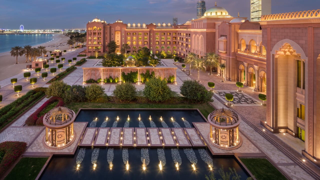 Außenansicht Emirates Palace Mandarin Oriental