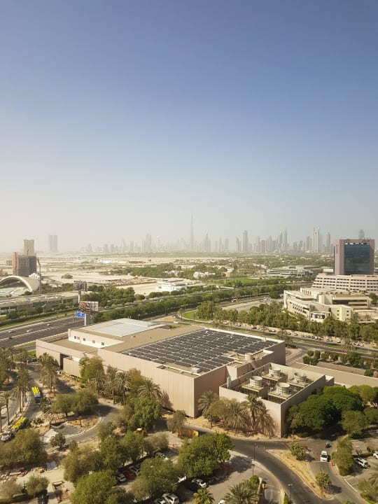 Blick aus der Clublounge Grand Hyatt Dubai