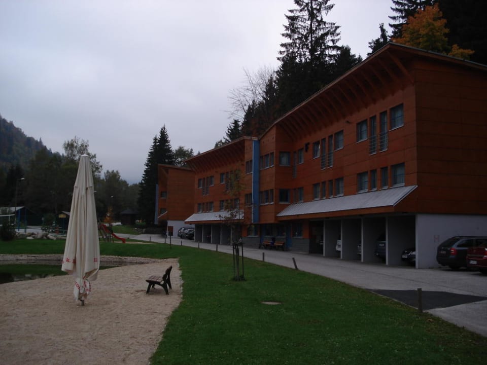 Vor dem Hotel Hotel Aquapark