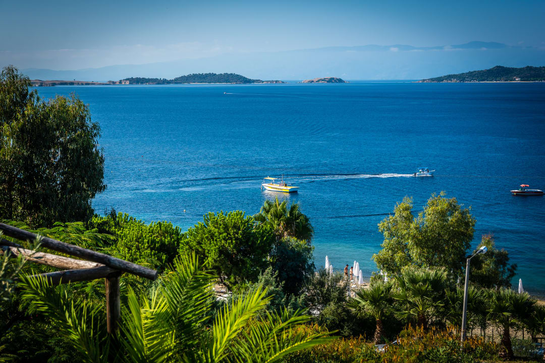 Ausblick Akti Ouranoupolis