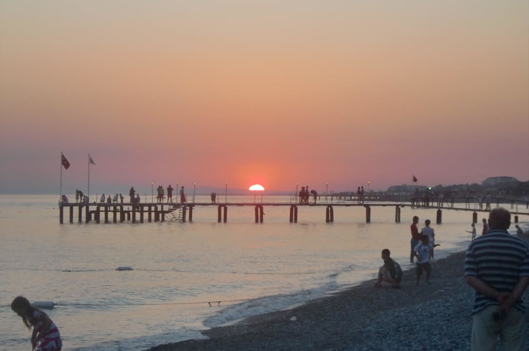 Abendstimmung Hotel Meryan