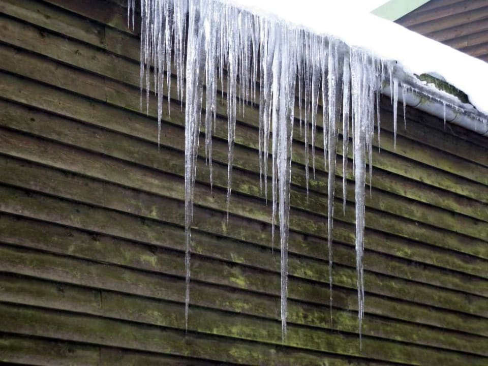 Es ist noch sehr kalt! Sporthotel Grafenwald