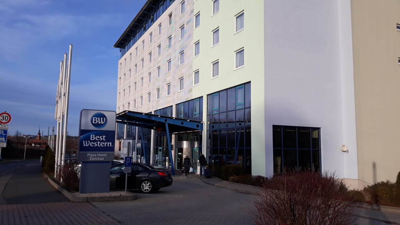 Außenansicht Best Western Plaza Hotel Zwickau