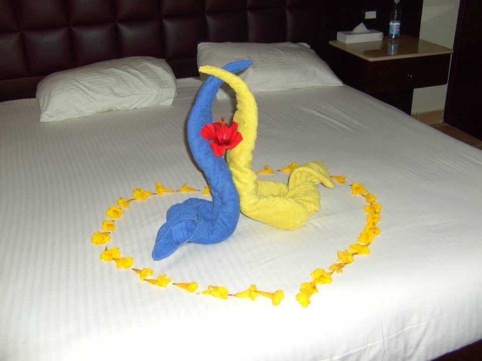 Nette Geste vom Zimmerboy Pickalbatros Alf Leila Wa Leila Resort - Neverland Hurghada