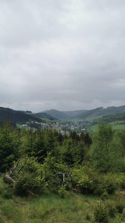 Ausblick Berghotel Hoher Knochen