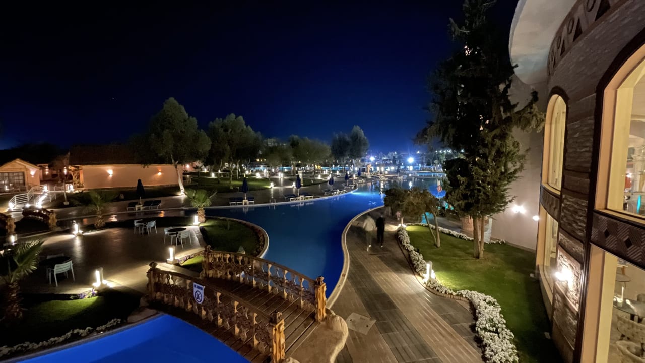 Ausblick Pickalbatros Jungle Aqua Park Resort - Neverland Hurghada