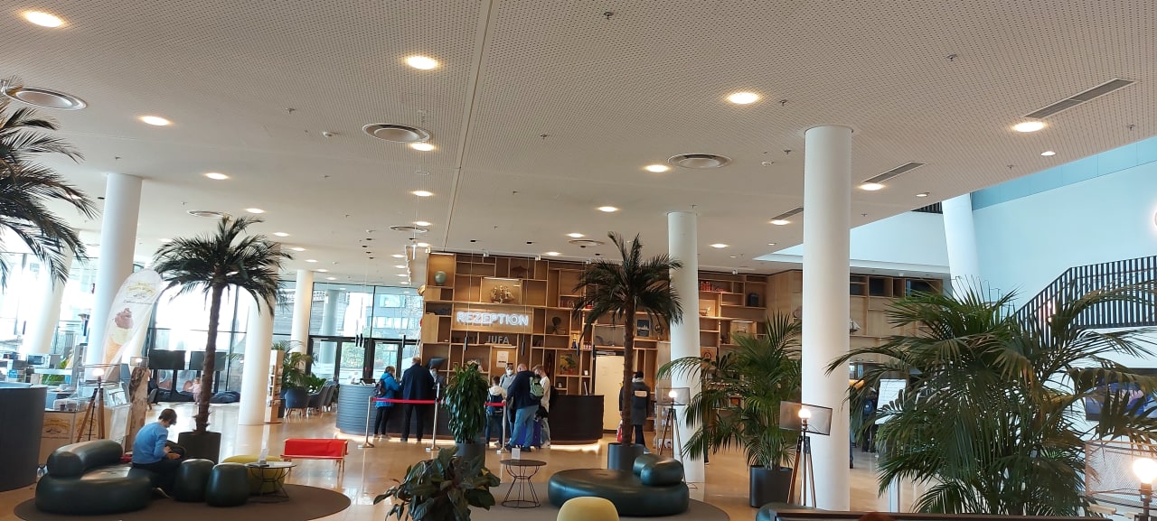 Lobby JUFA Hotel Hamburg HafenCity