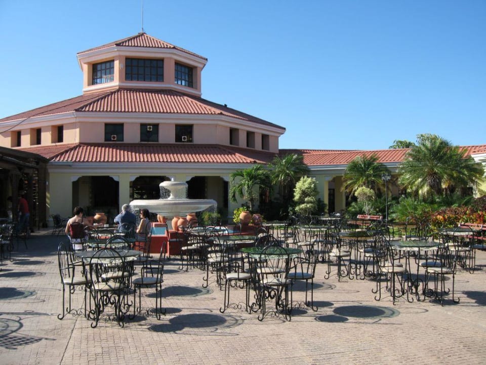 Blick auf die Rezeption Iberostar Origin Playa Alameda