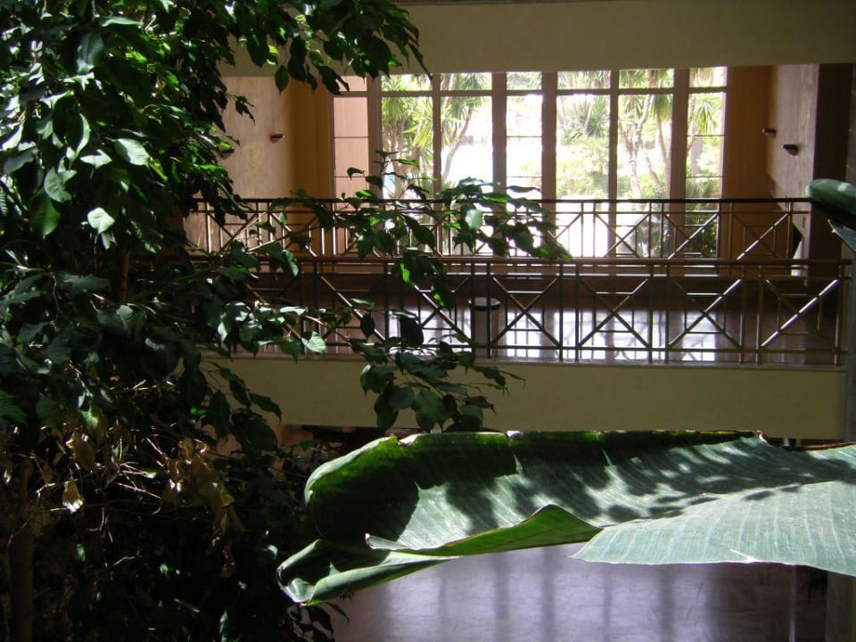Hotelhalle - Art Innenhof Hipotels Playa la Barrosa