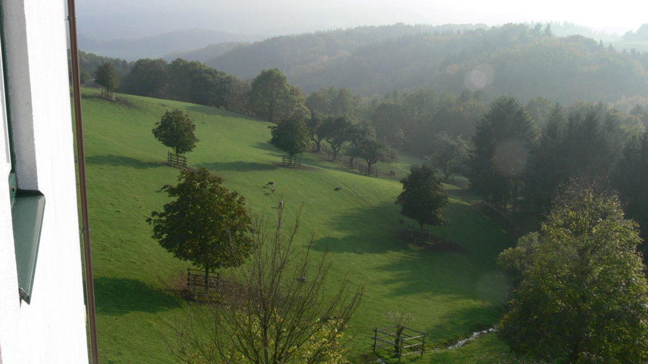 Blick vom Balkon Hotel Kastenholz