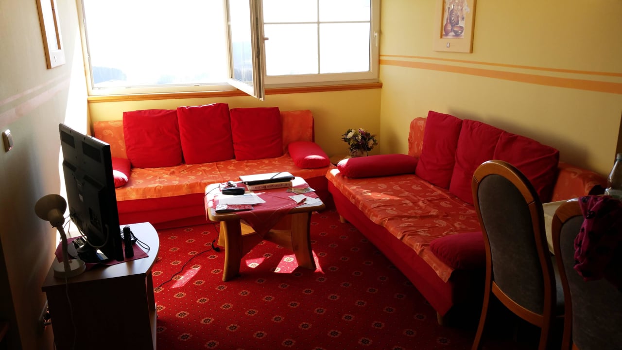 App. D - Sofas mit Flachbildschirm Hotel Haus am Berg