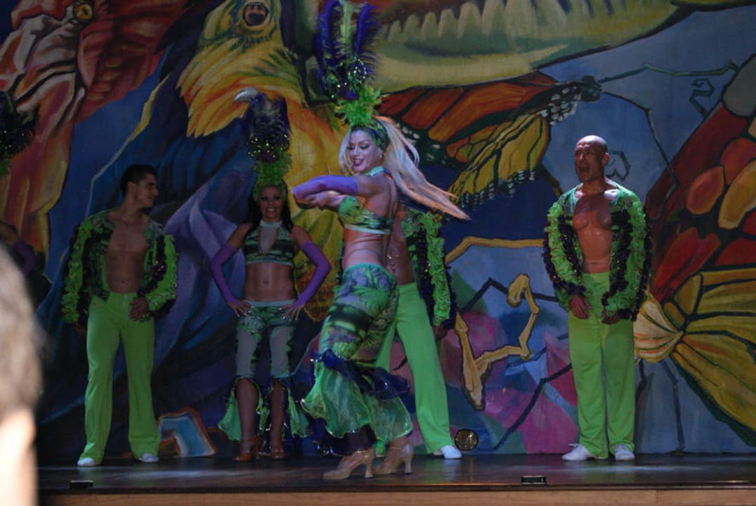 Show am Abend Hotel Riu Palace Mexico