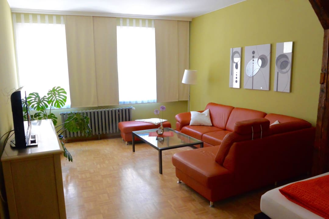 Wohnen Apartment mit Terrasse  Ferienwohnungen Junger Moritz