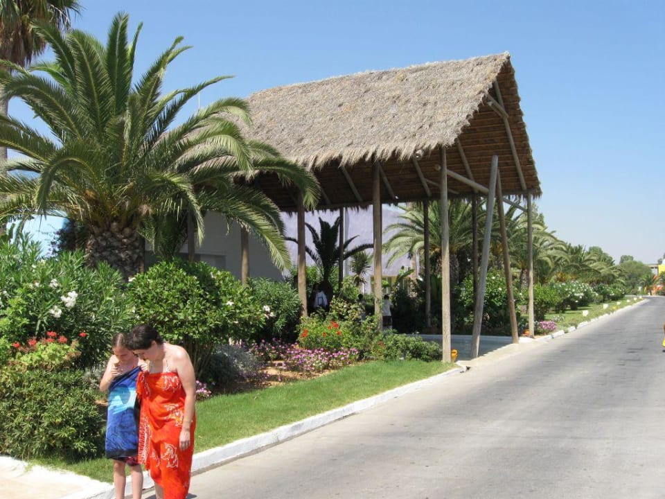 Eingang Hotel Caribbean World Monastir