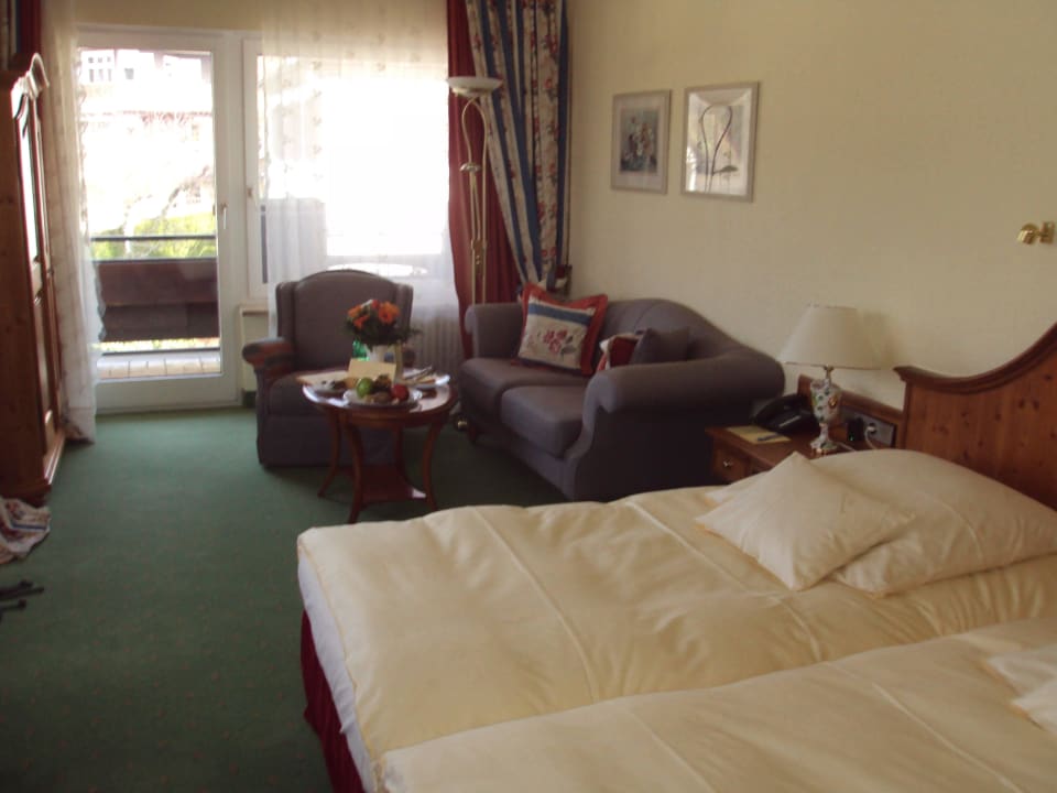 Schlaf- und Wohnteil Hotel Schwarzmatt