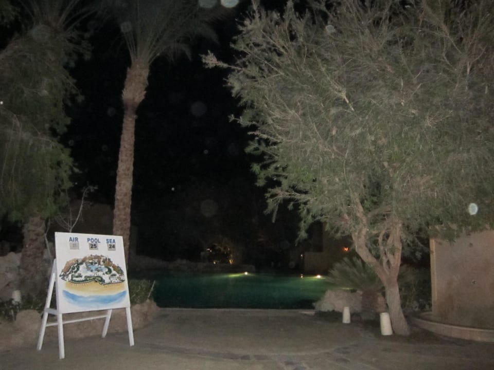 Bei Nacht, Temperaturtafel Grand Makadi