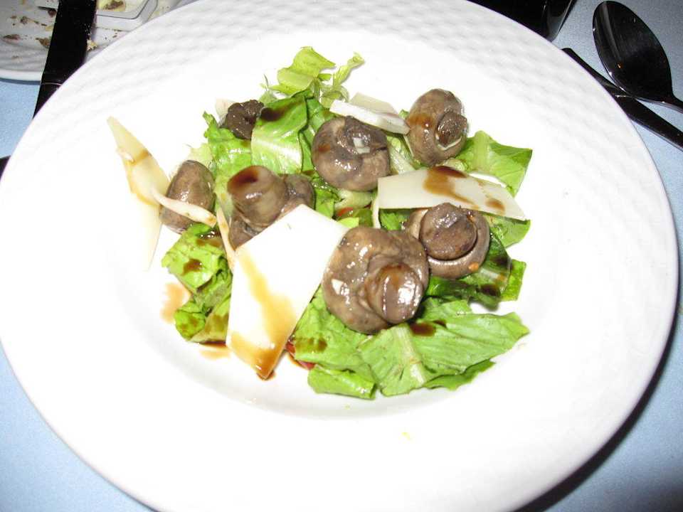 Vorspeise in Fusion The Grand Hotel Sharm El Sheikh