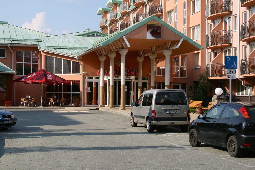 Der Vorplatz Hotel Europa Fit Superior Hévíz