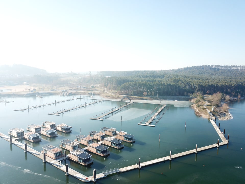 Außenansicht Floating Village Brombachsee