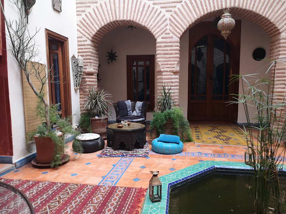Lobby Hotel Riad Zarka