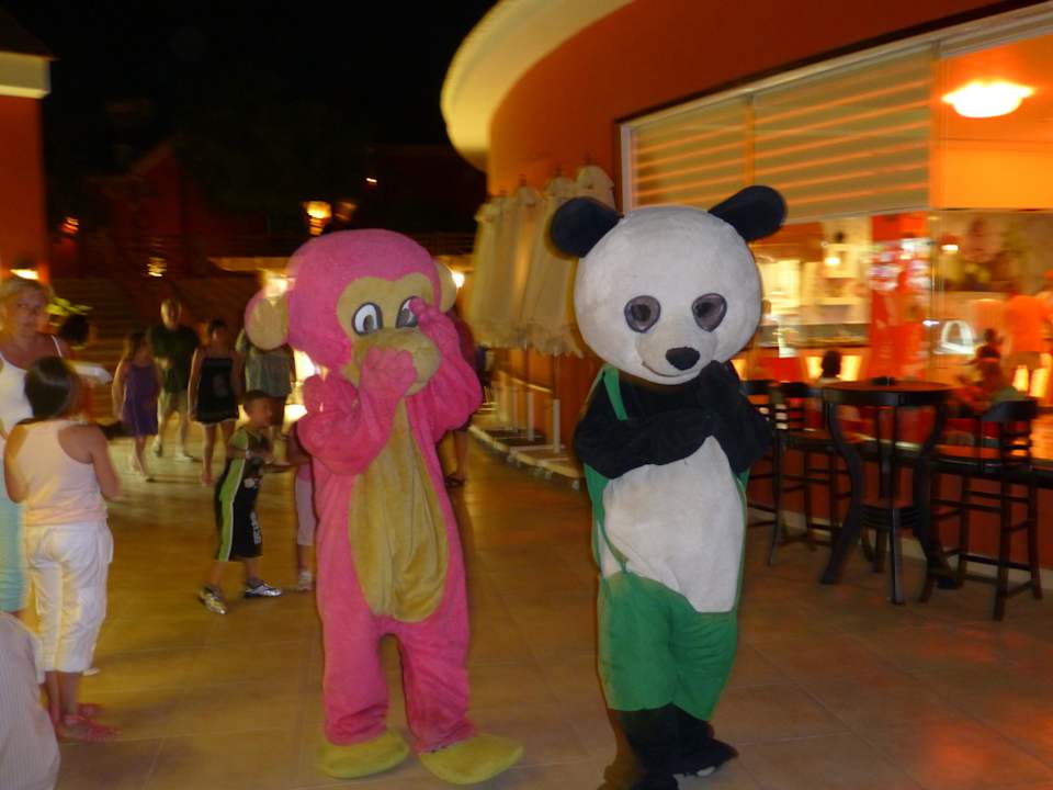Maskotchen vom Kinderclub Pickalbatros Jungle Aqua Park Resort - Neverland Hurghada