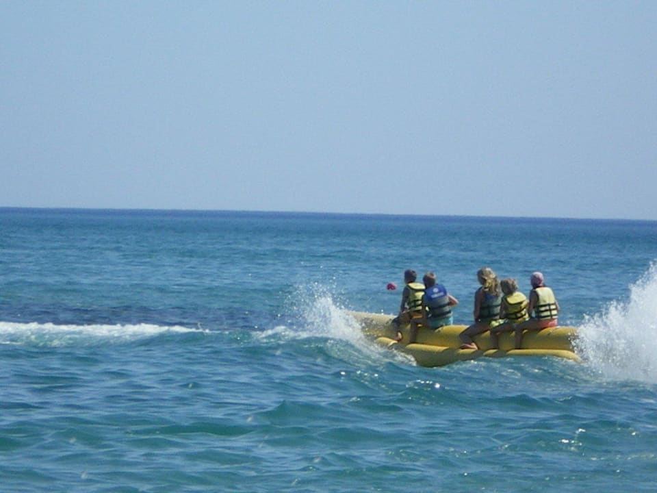 bananefahrt mit dem miniclub Royal Atlantis Beach Hotel