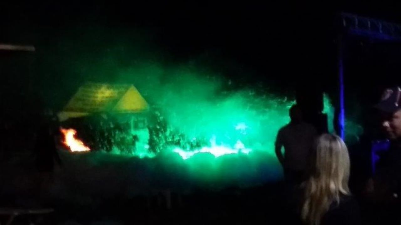 Beach-/Schaumparty Club Turtas Beach Hotel