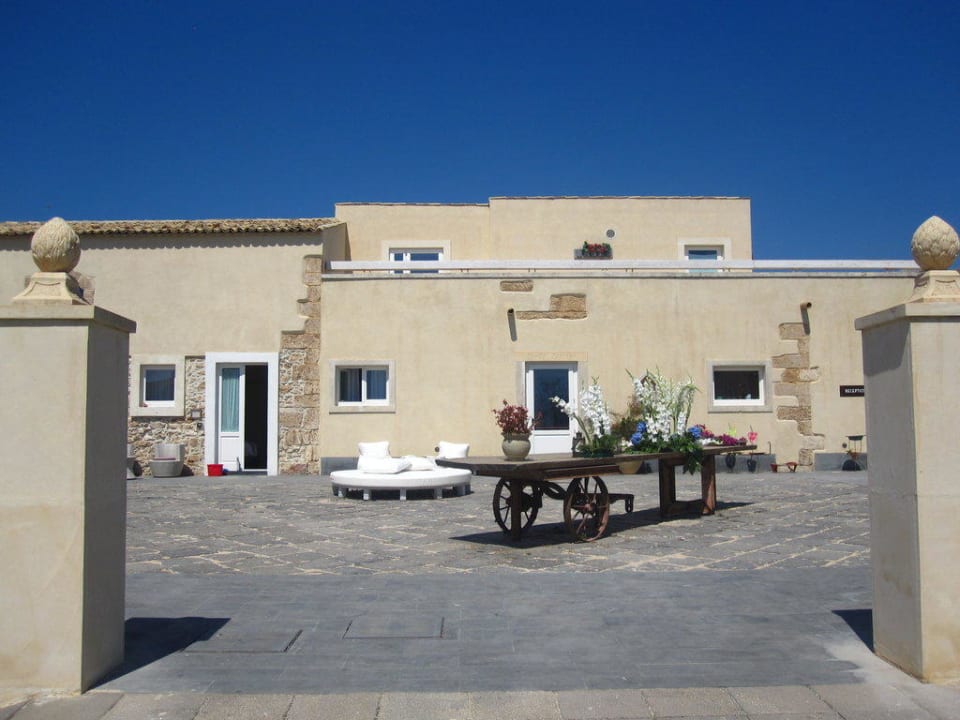 Innenhof Hotel Borgo Pantano