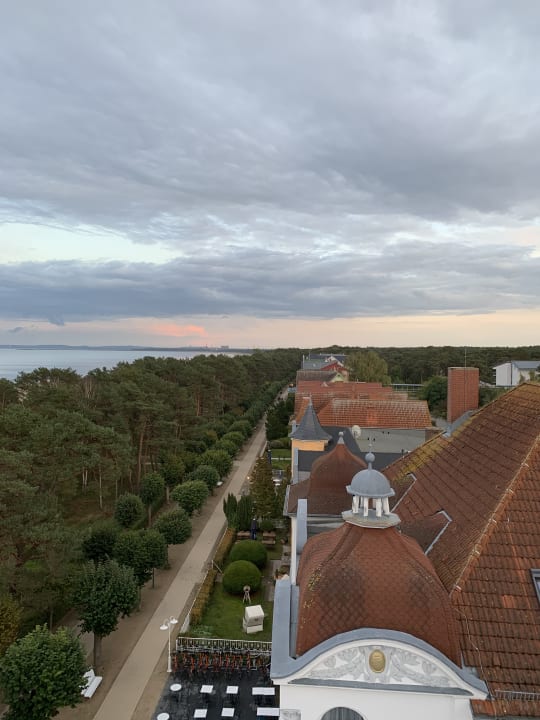 Ausblick Strandhotel Ahlbeck