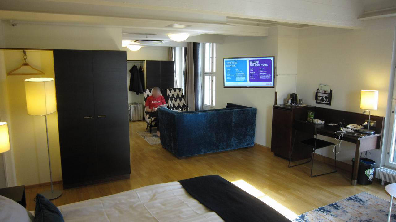 Superior Plus room #501 Hotel Scandic Grand Marina
