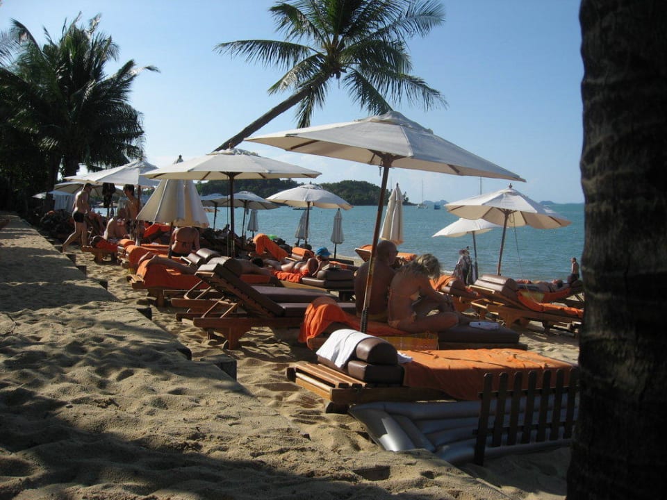 Strandbereich Bandara Resort & Spa Samui