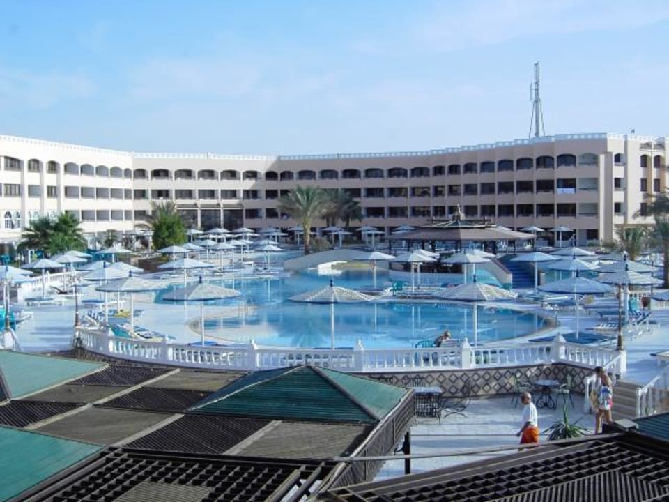 Aussicht vom frühstücksrestaurante Beach Albatros Resort