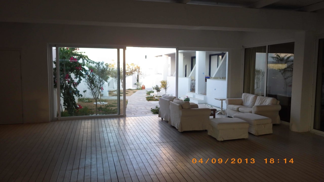 Leseecke Knossos Beach Bungalows Suites Resort & Spa