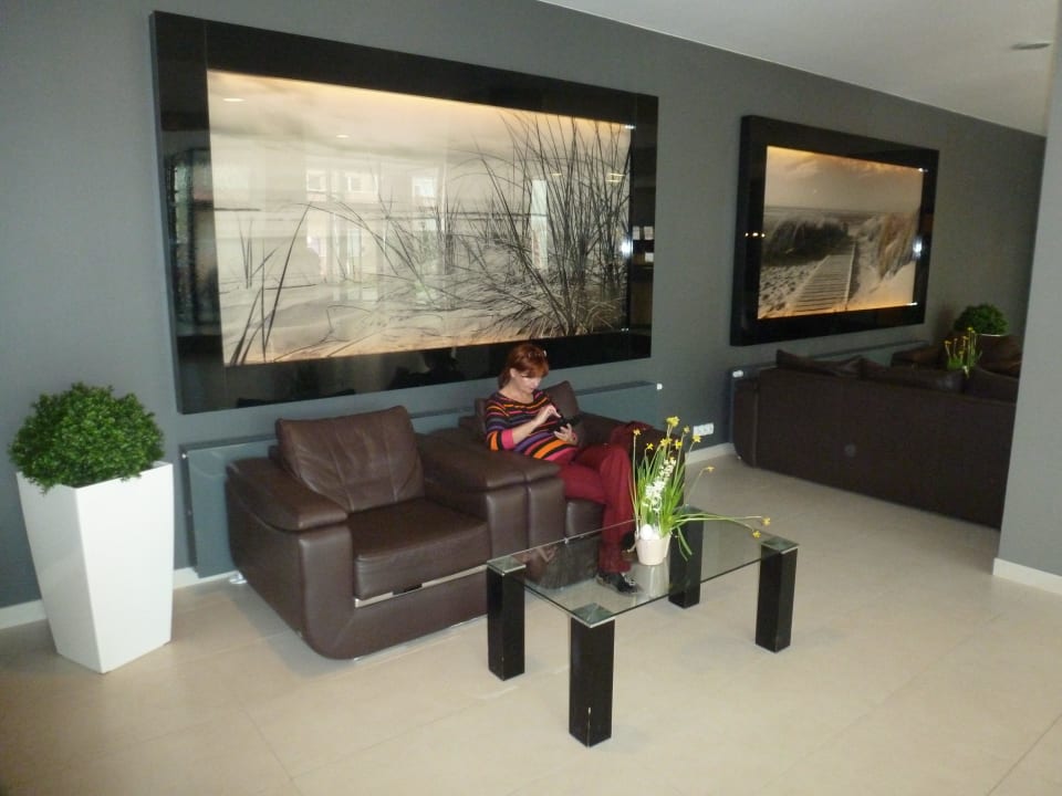 Lobby mit kostenlosen W-Lan Vestina Wellness & Spa Hotel