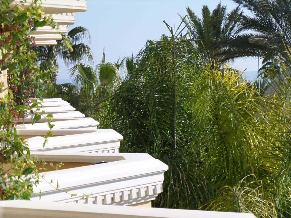 Aussicht vom Balkon in die Ferne Hotel Yetkin