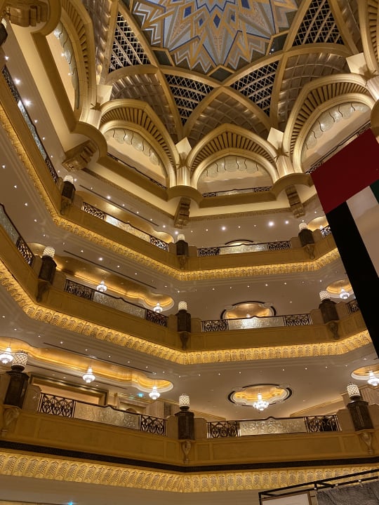 Lobby Emirates Palace Mandarin Oriental