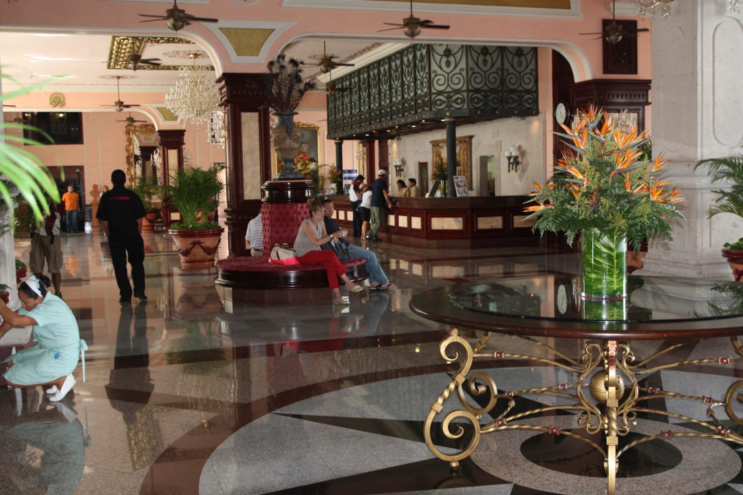 Lobby mit Rezeption Hotel Riu Palace Riviera Maya