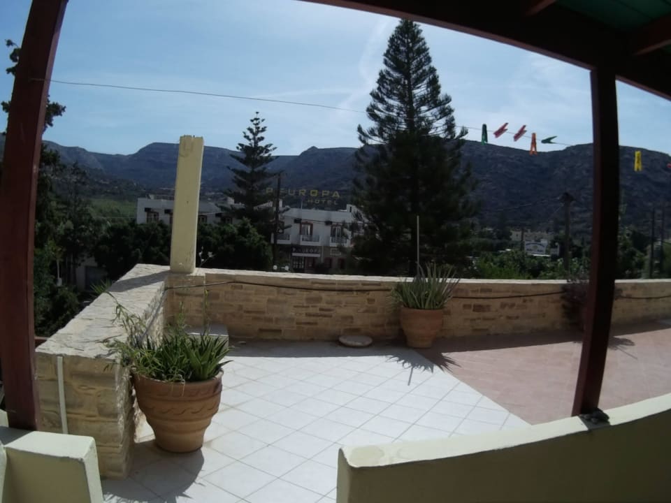 Von Balkonterrasse aus Apartments und Studios Xenophon