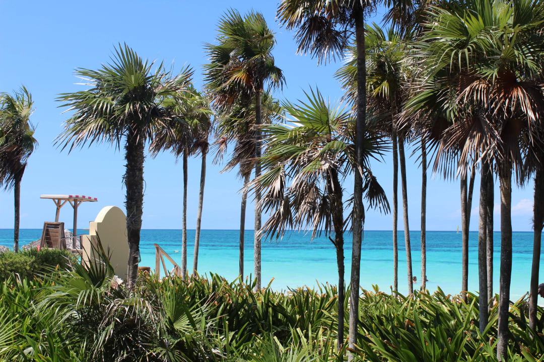 Blick von Strandrestaurant Hotel Melia Cayo Coco - Adults only