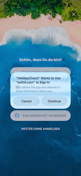 Zimmer Testdummy for HolidayCheck Training
